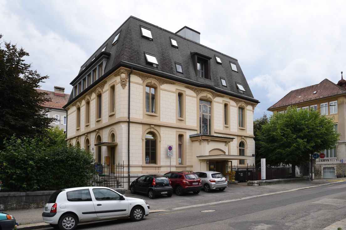 Le bâtiment de La Chrysalide, à La Chaux-de-Fonds.