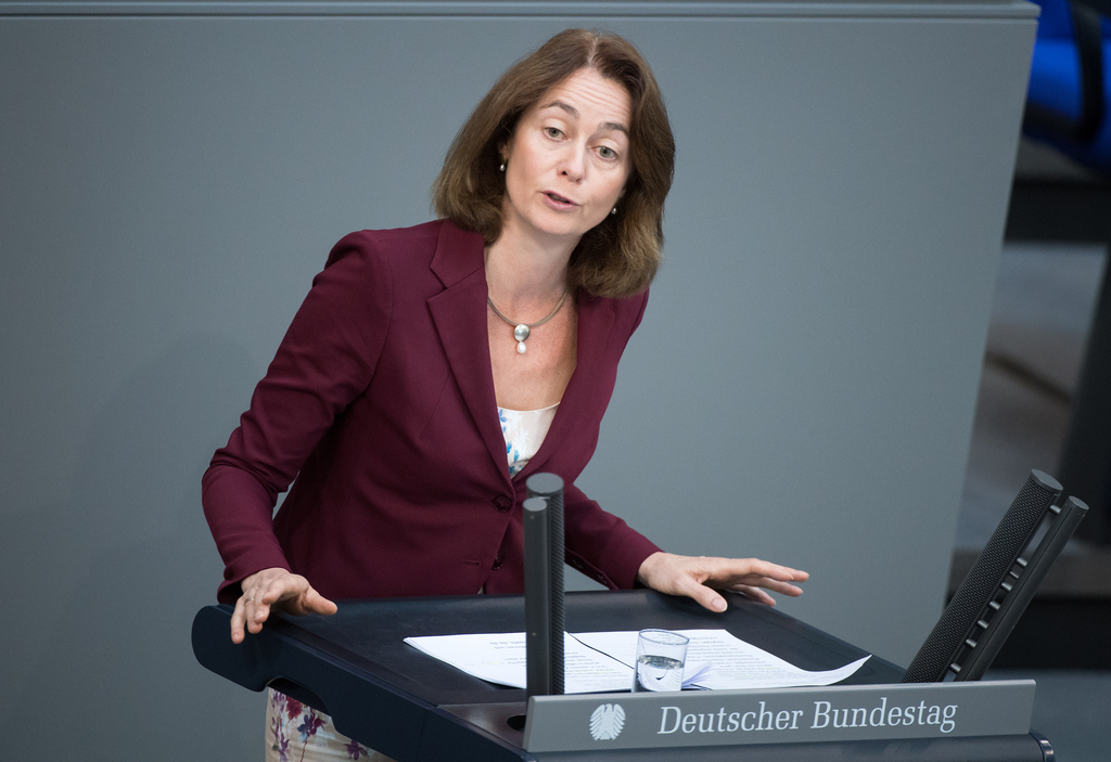 La ministre de la Justice allemande, Katarina Barley, a déclaré qu'elle ne permettrait pas à l'extrême droite de s'infiltrer dans la société. 