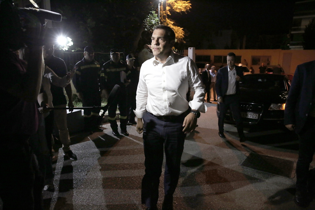 Le Premier ministre Alexis Tsipras s'est rendu lundi matin à Mati et Rafina, ont annoncé ses services.