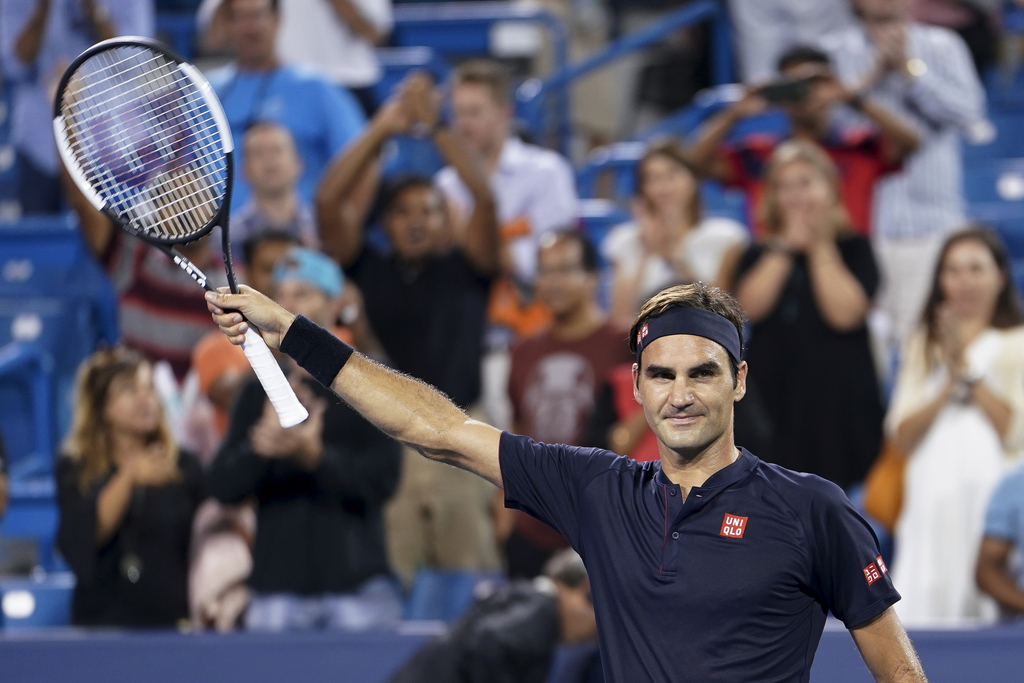 Roger Federer s'est qualifié pour la demi-finale de Cincinnati.