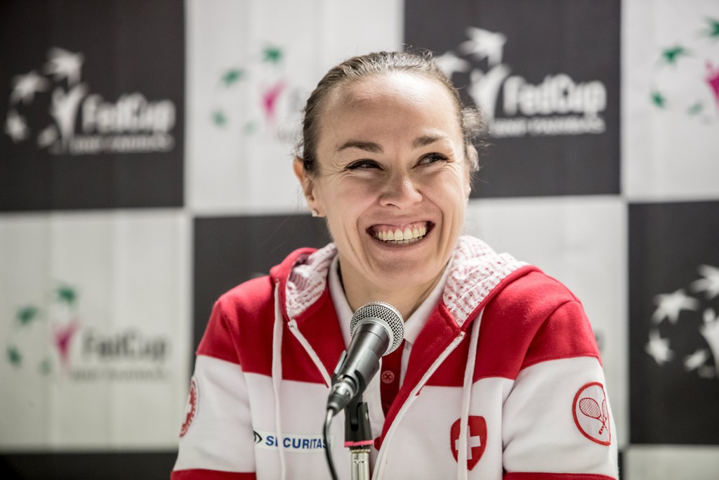 Martina Hingis a annoncé la nouvelle le jour de son 38e anniversaire. 