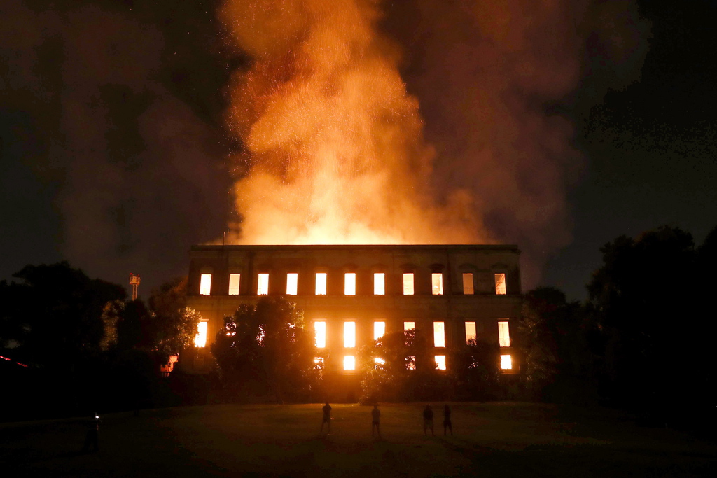 Quelque 20 millions de pièces antiques et paléontologiques ont été détruites par l'incendie.