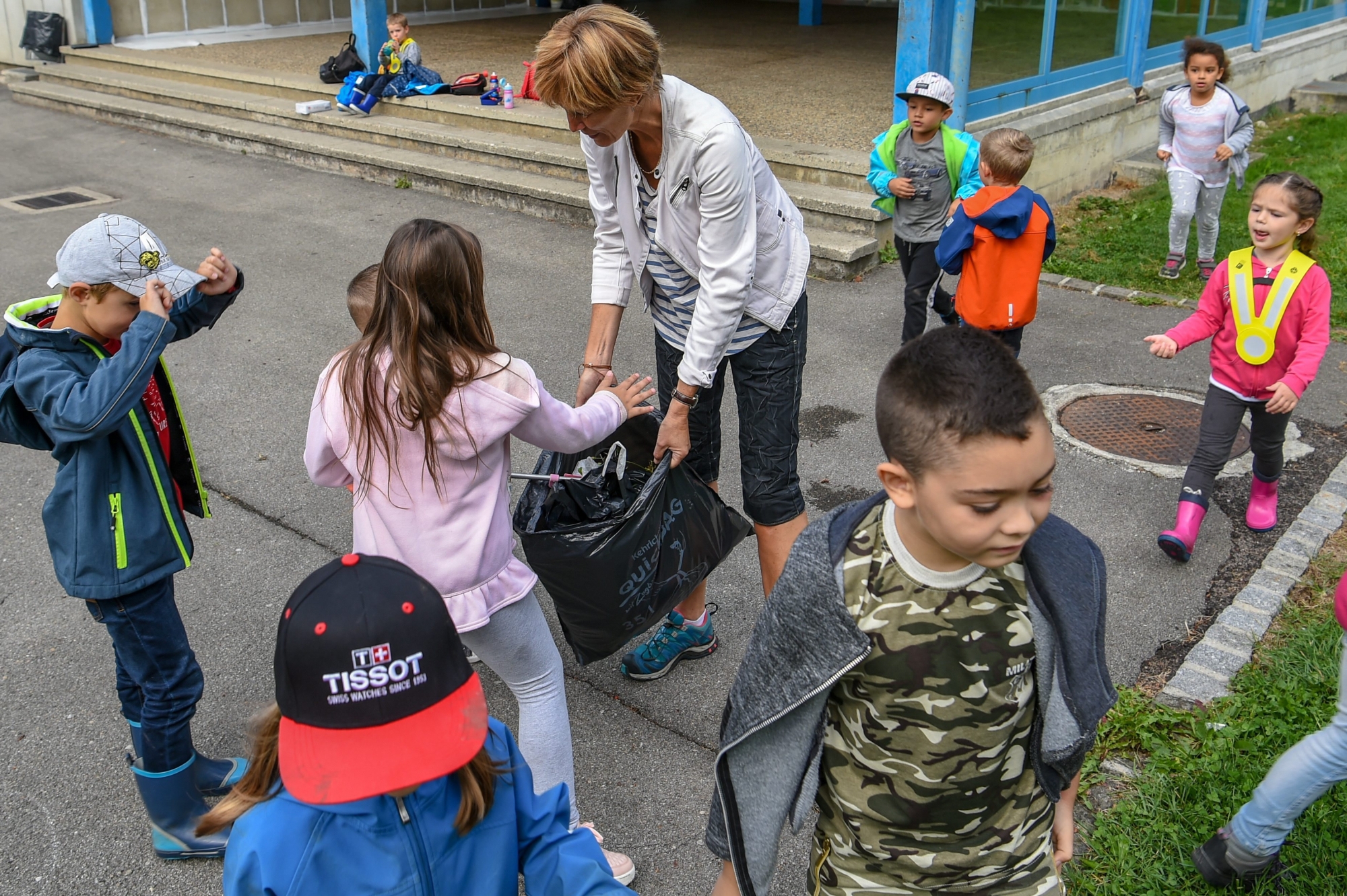 Le collège des Girardet, au Locle, a participé aux Poutzdays.