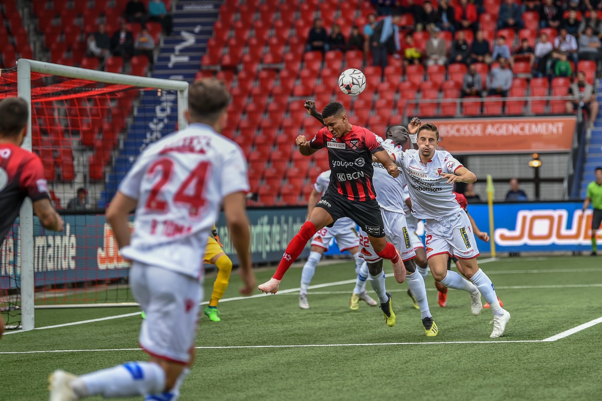 Neuchâtel Xamax – ici contre le FC Sion – lutte pour se maintenir en Super League.