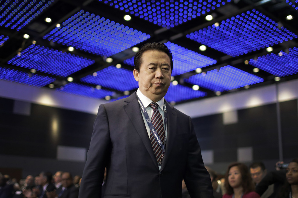 Meng Hongwei a quitté la France le 29 septembre. Sa famille est sans nouvelles de lui depuis.