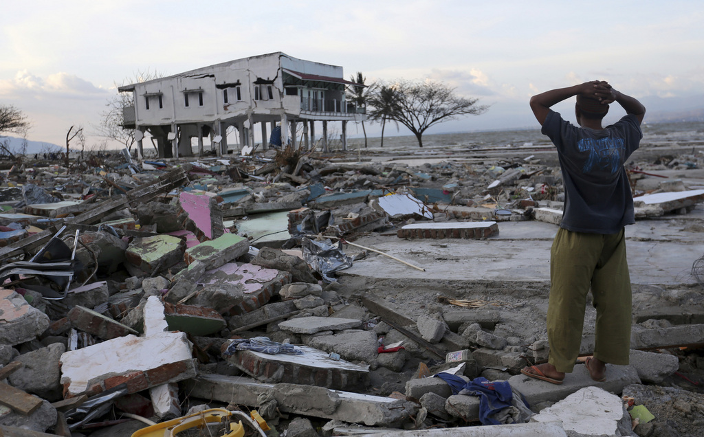 L'île des Célèbes a été frappée par un séisme, puis un tsunami le 28 septembre.