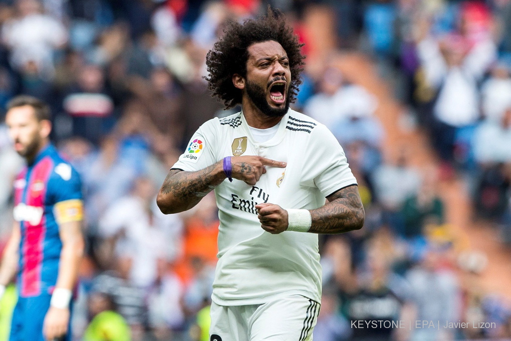  Marcelo a réduit l'écart à la 72ème minute.