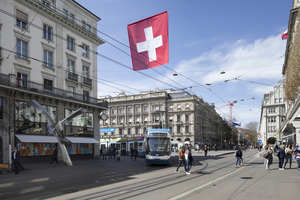 Zurich est la ville "la plus libérale de Suisse" selon Avenir Suisse.