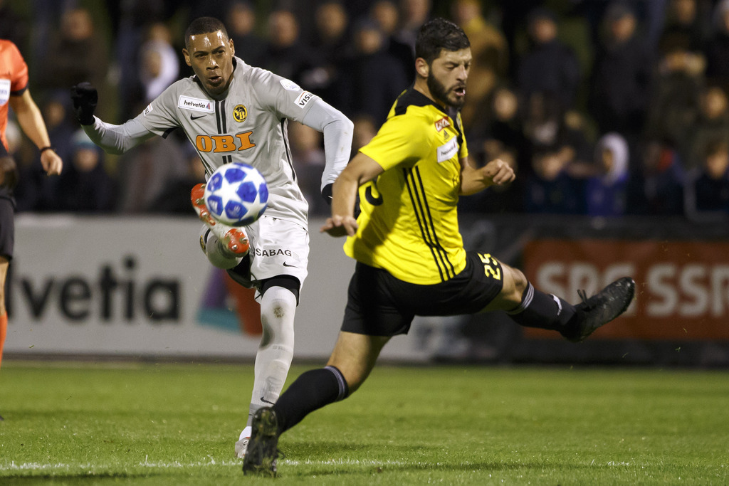 Les Nyonnais (en jaune) ont été héroïques face aux Bernois.