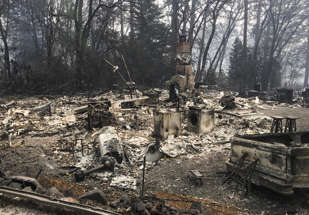 L'incendie a détruit près de 14'000 habitations, 530 commerces et 4500 autres bâtiments.