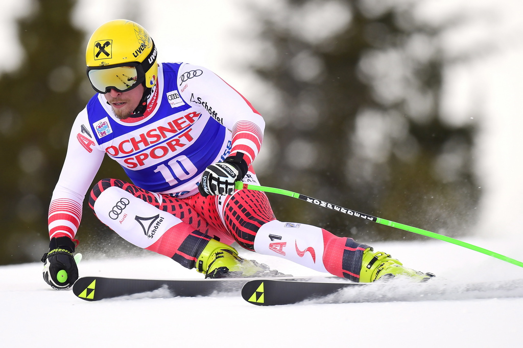 Le vainqueur Max Franz a remporté la deuxième descente de sa carrière.