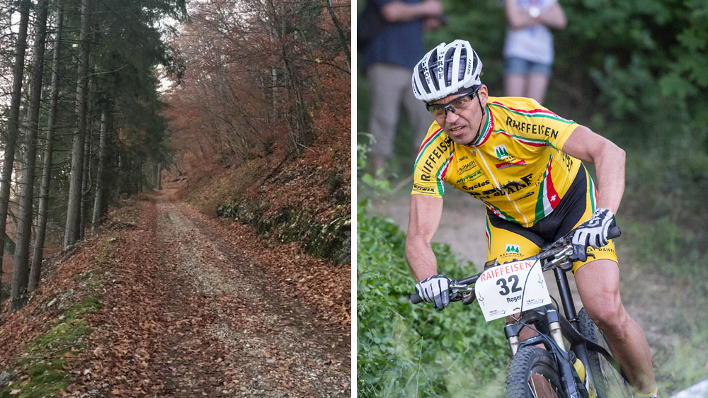 Roger Poggiali (ici lors de la Raiffeisen Trans 2015) montait sur le chemin du Torret lorsqu'il a été visé par un chasseur.