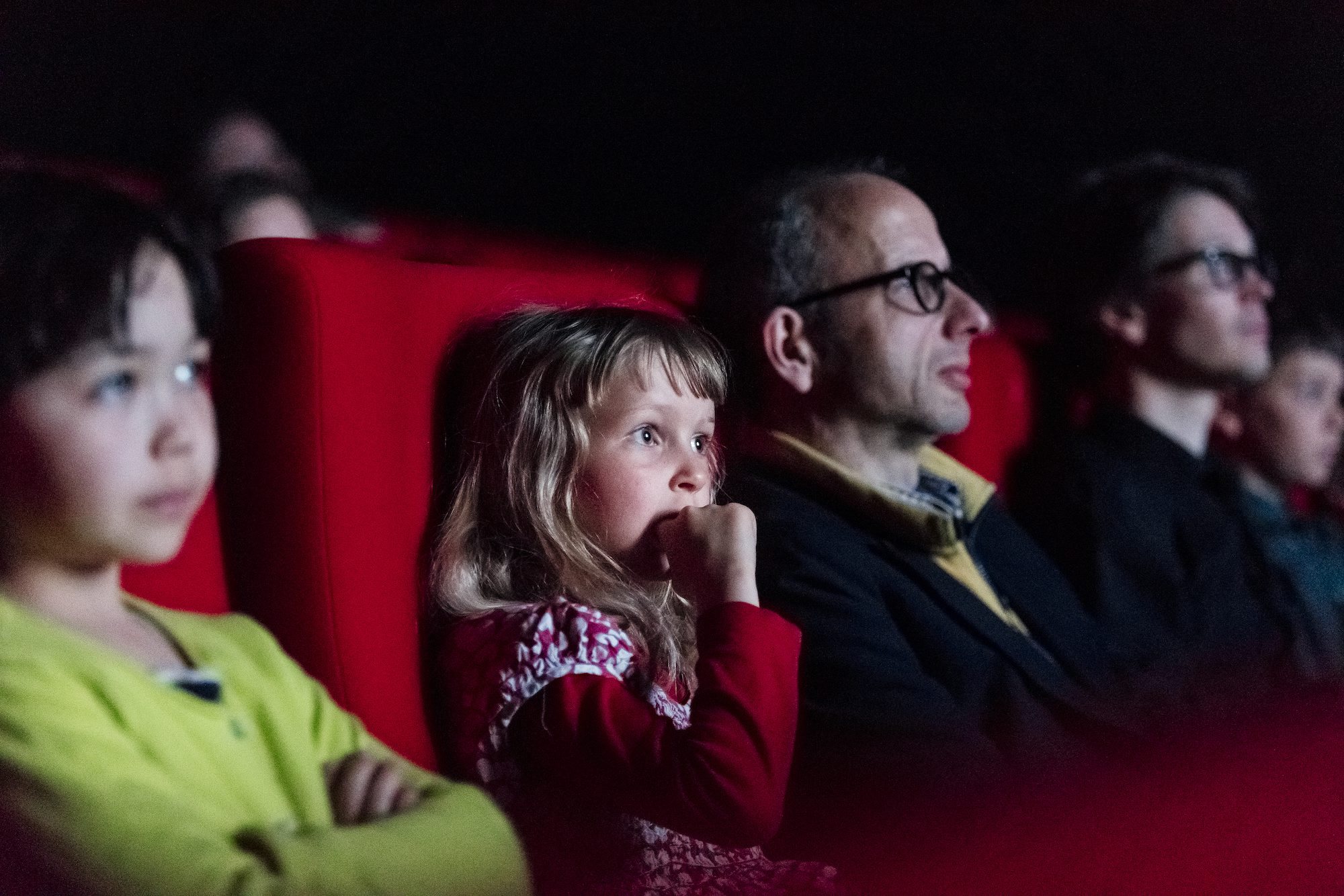 Le cinéma, c'est aussi apprendre à gérer ses émotions au milieu du public.