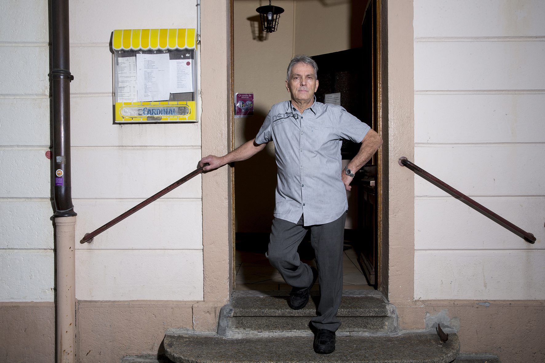 René Papin est aux commandes du bistrot chaux-de-fonnier de L’Abeille depuis 37 ans.