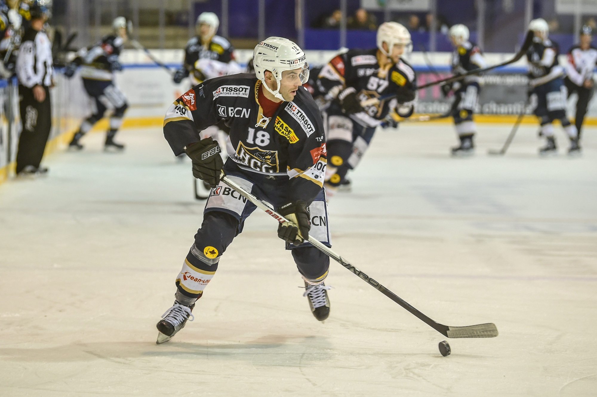 Alain Miéville a ouvert le score pour le HCC à Weinfelden.