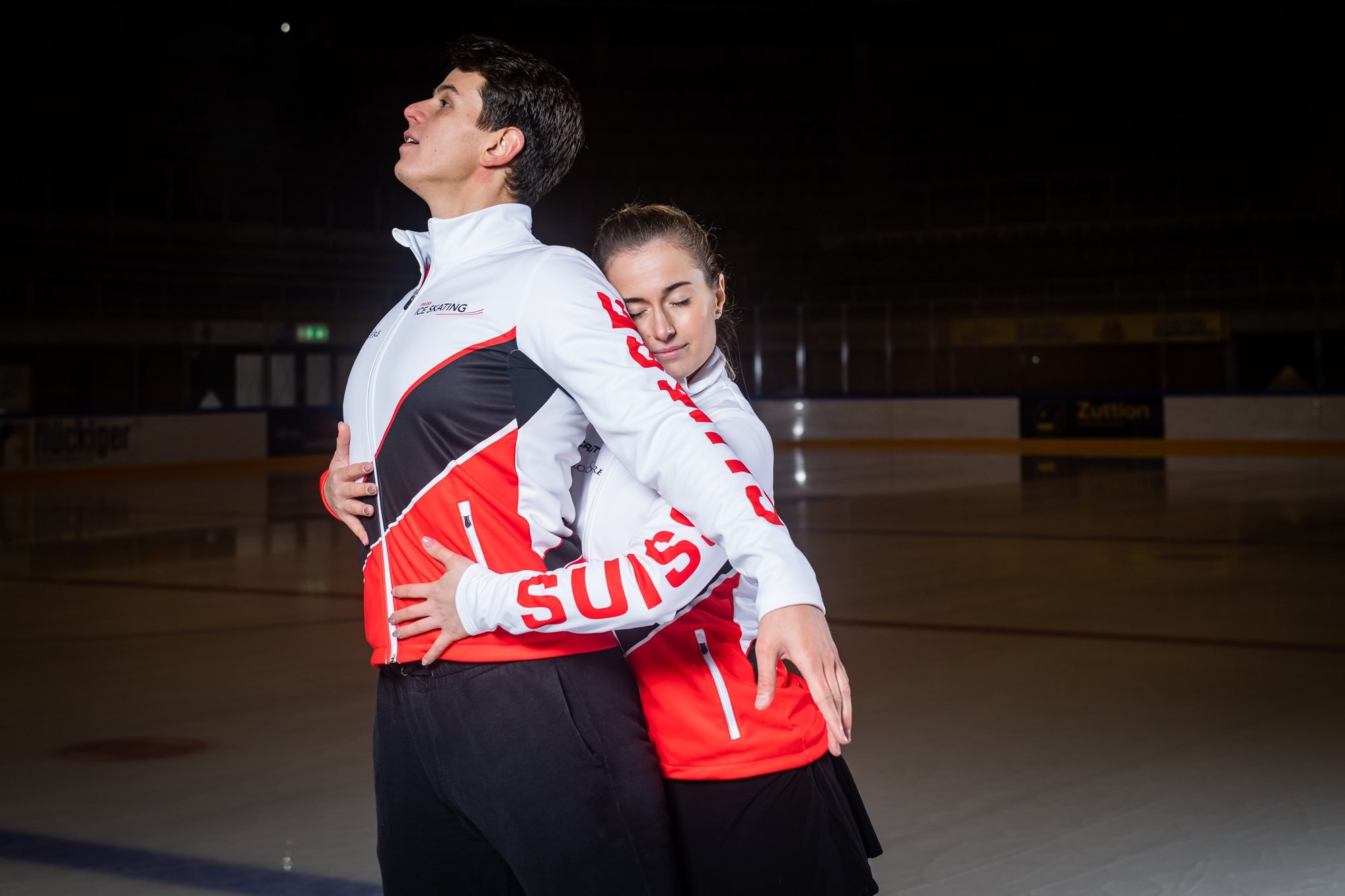 Nicolas Roulet et Alexandra Herbrikova ont retrouvé le plaisir de patiner ensemble.