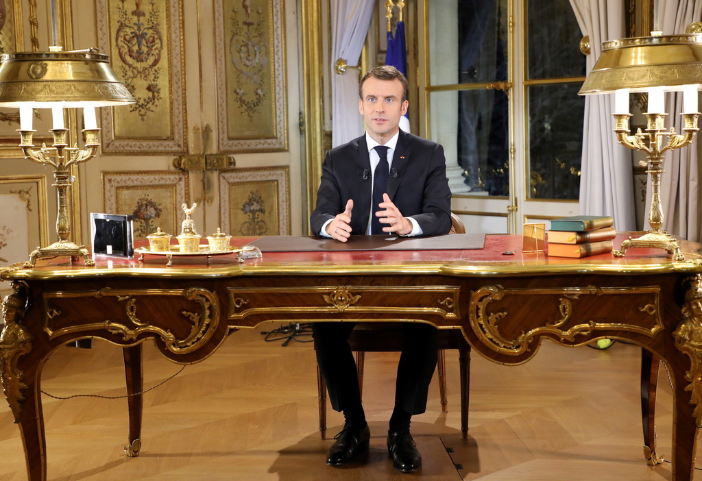 Le président français s'est adressé à la nation.