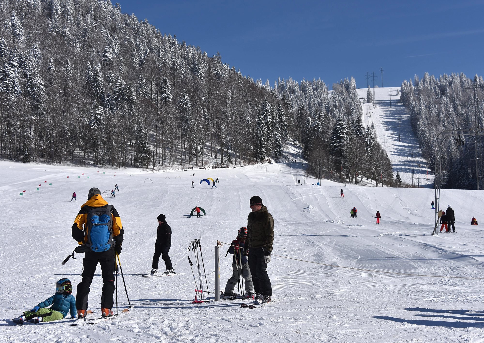 Les conditions ne seront pas aussi bonnes qu'en mars 2016, mais la saison pourra démarrer ce week-end à la Corbatière.