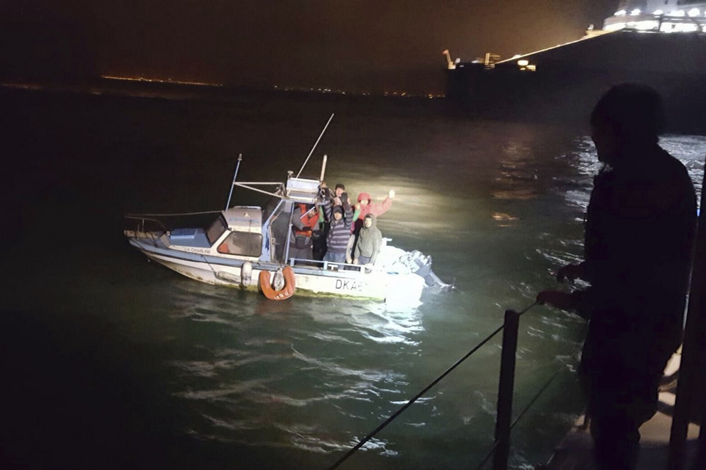 Depuis le 23 décembre, près d'une centaine de personnes ont été secourues en mer par les autorités françaises ou britanniques. 