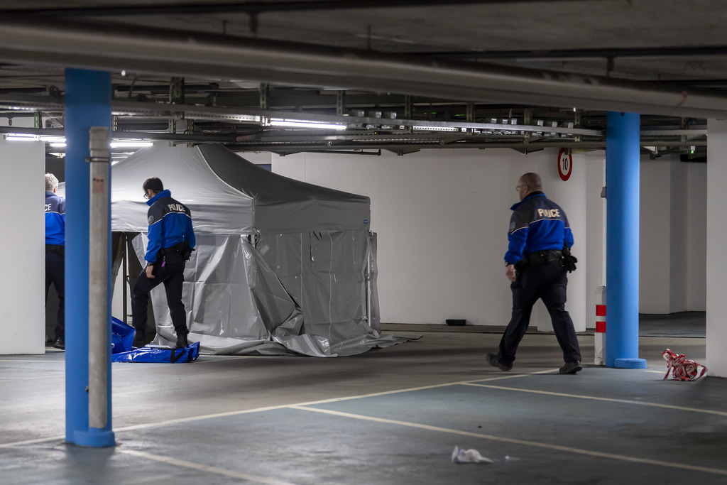 La victime a été retrouvée, sans vie, dans ce parking sous-terrain du quartier des Charmilles.