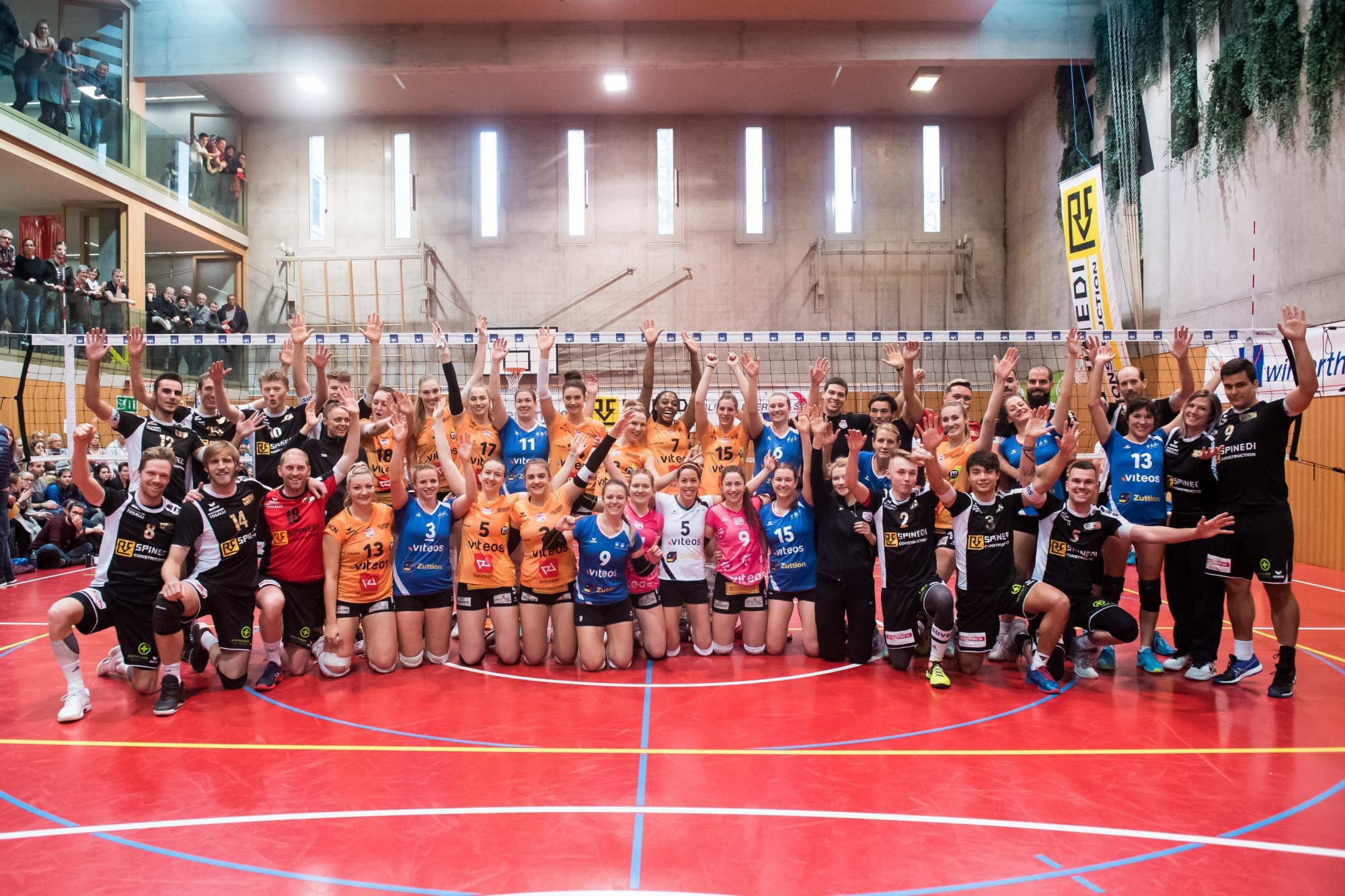 1/8 de finale Coupe suisse volleyball : NUC - Val-de-Ruz

Colombier, le 12 janvier 2019
Photo : Lucas Vuitel