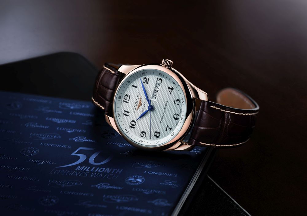La montre No 50'000'000 est issue de la gamme Master Collection et a enrichi les collections du musée de la marque à Saint-Imier.