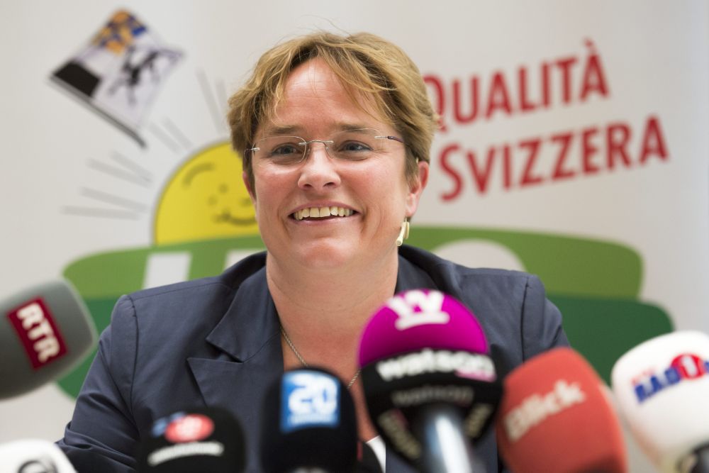 Elue aux Grisons en 2015 au National, le Zurichoise Magdalena Martullo-Blocher pourrait perdre son siège cet automne.