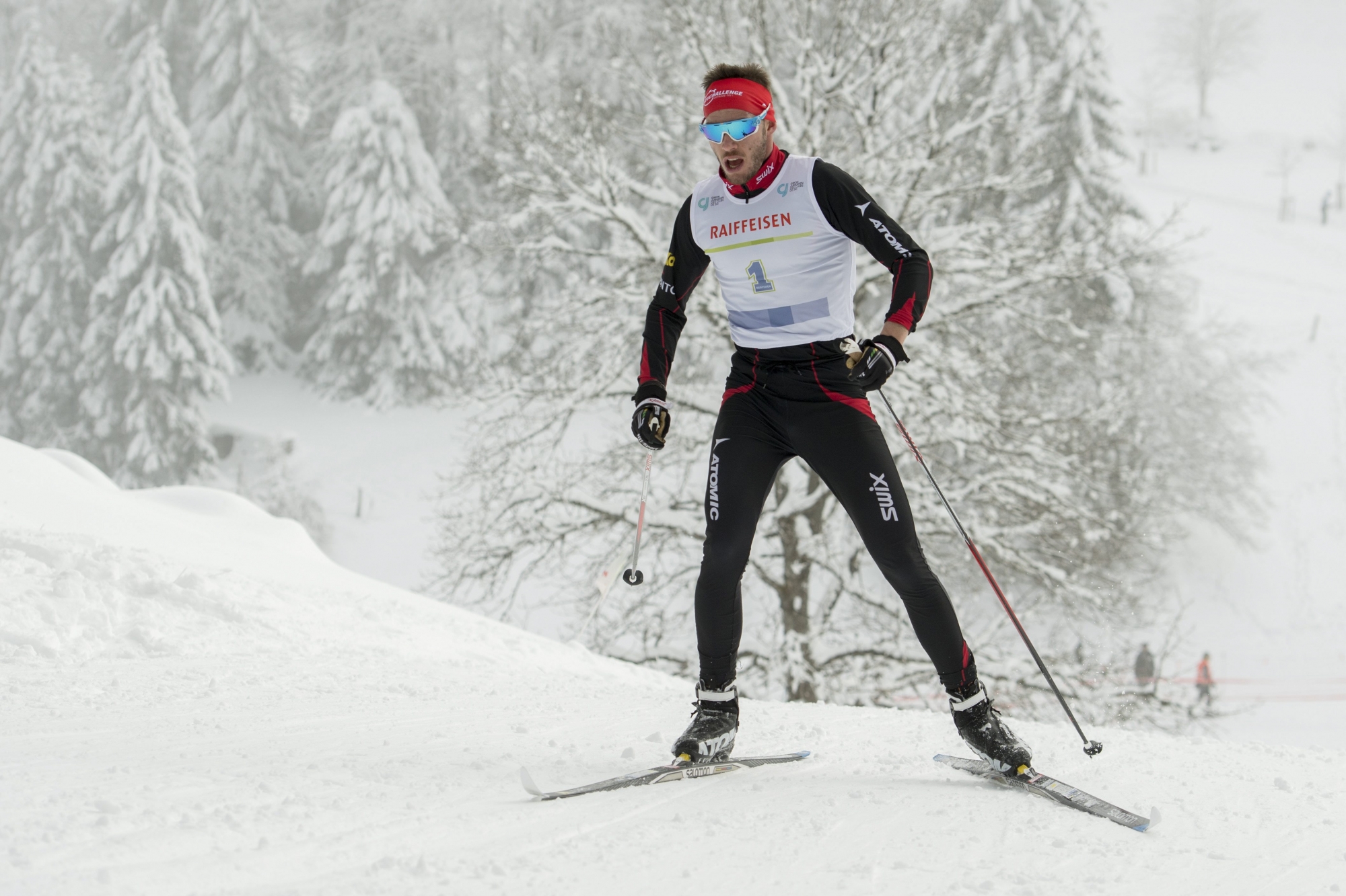 Clyde Engel enchaîne les bonnes performances cet hiver.