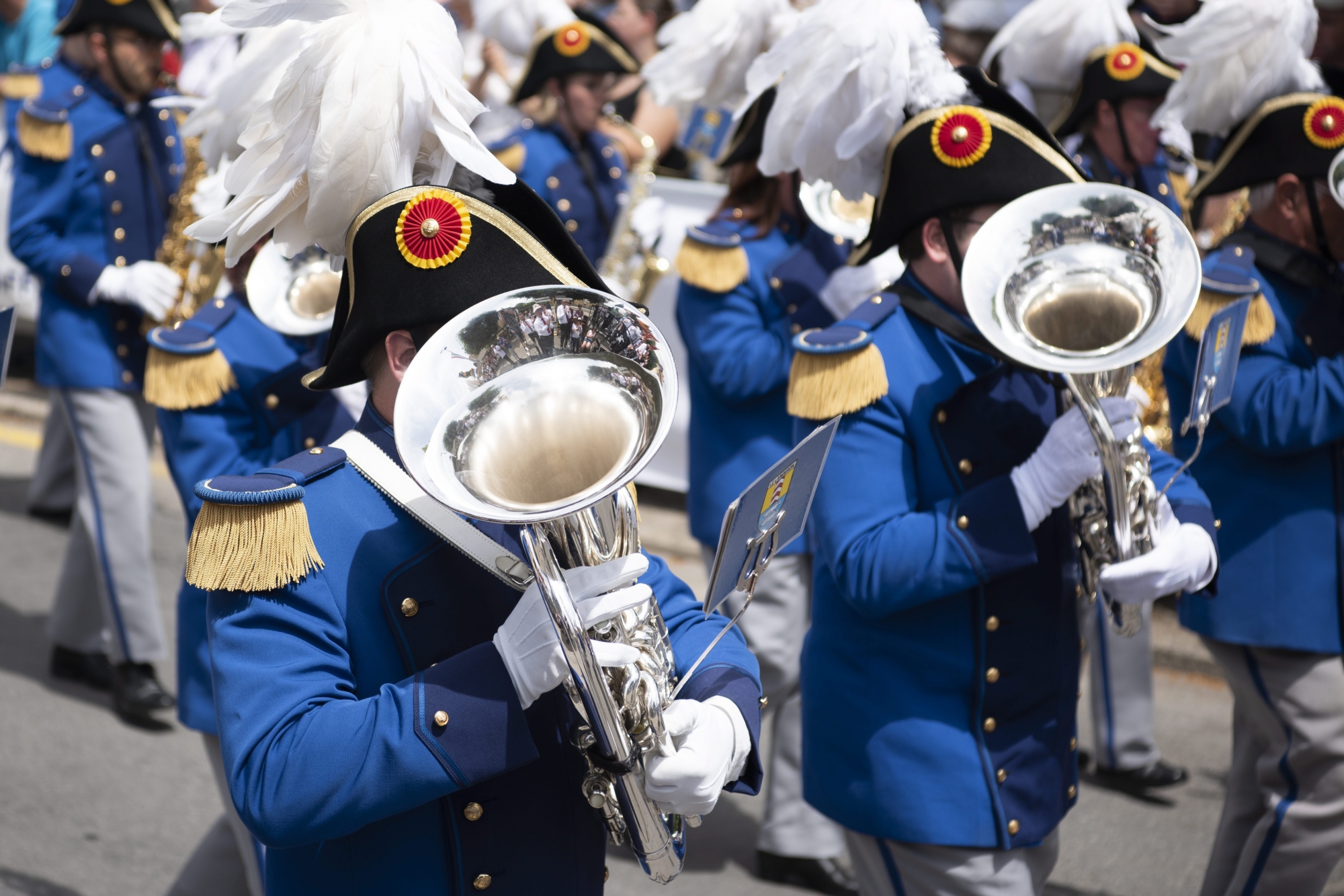 L'Harmonie La Cecilienne du Landeron à la Fête cantonale 2018. Un événement réussi, pour l'ACMN.