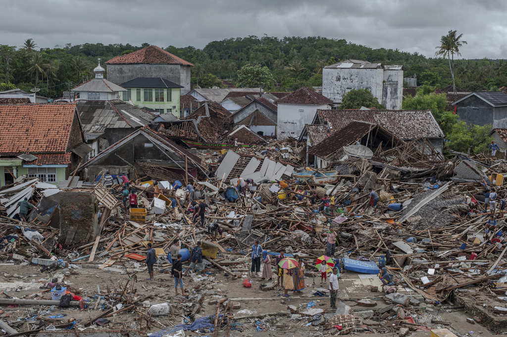 Le 22 décembre dernier, un tsunami a ravagé une partie de l’Indonésie.