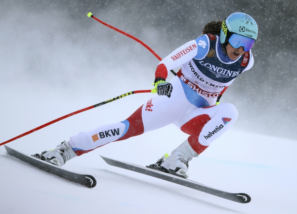 Wendy Holdener avait terminé cinquième de la descente du combiné.