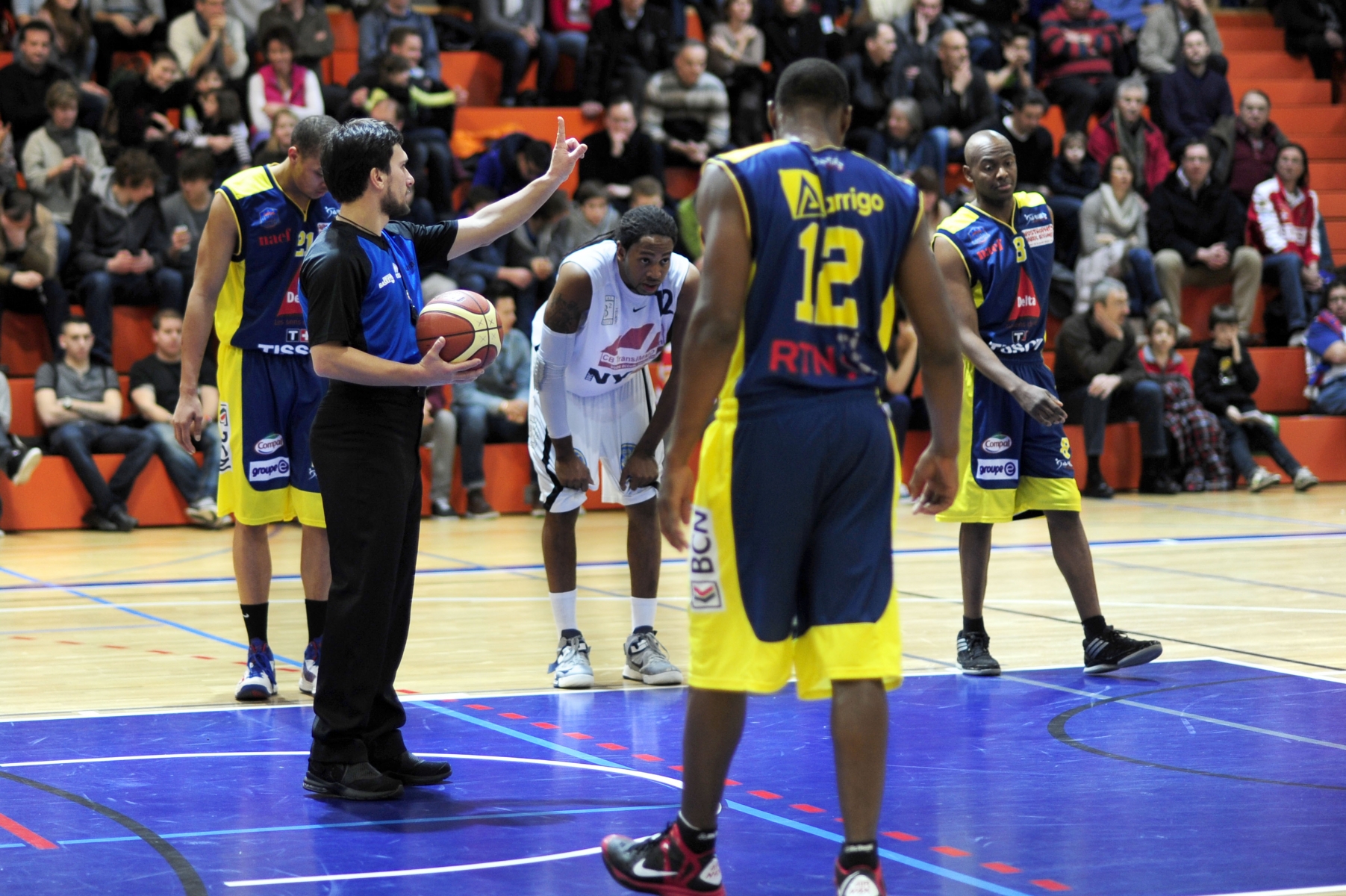 Union Neuchâtel, ici lors de sa visite à Nyon, le 26 janvier dernier.