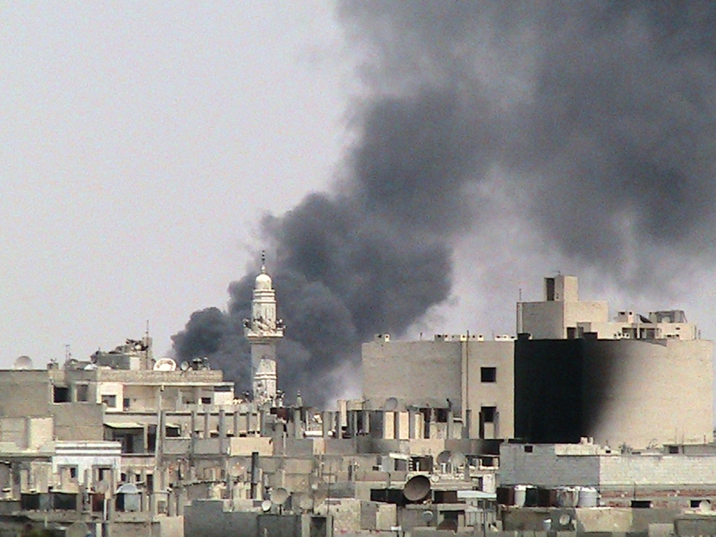 Les troupes syriennes sont accusées d'avoir recours à l'arme chimique.