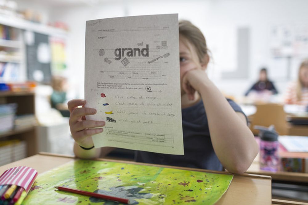 Le français est, avec les mathématiques, la branche dans laquelle les écoliers zurichois ont le plus de difficulté.