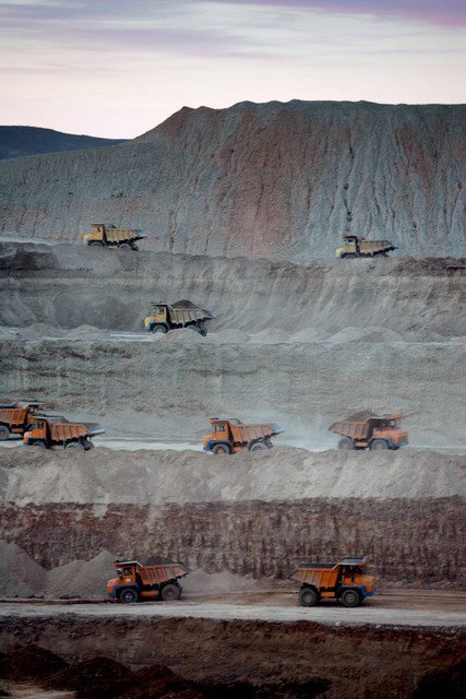 L'exploitation aurifère est très dommageable pour l'environnement, notamment en raison de l'utilisation d'arsenic. Ici, la mine de Zaamar, en Mongolie.