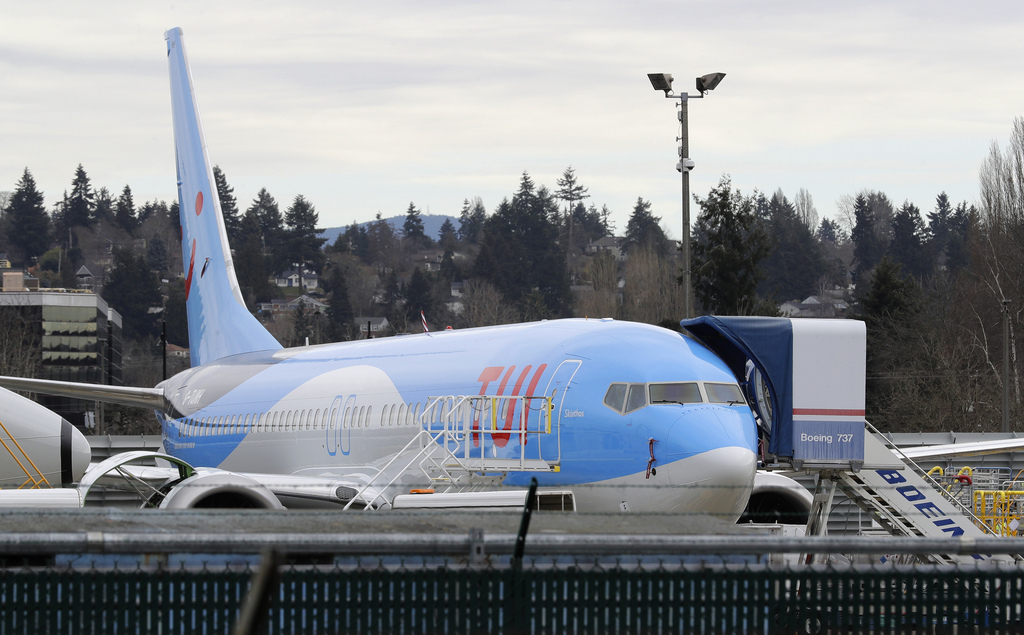 Le président américain Donald Trump a annoncé mercredi que tous les Boeing 737 MAX 8 et MAX 9 allaient être cloués au sol. (illustration)