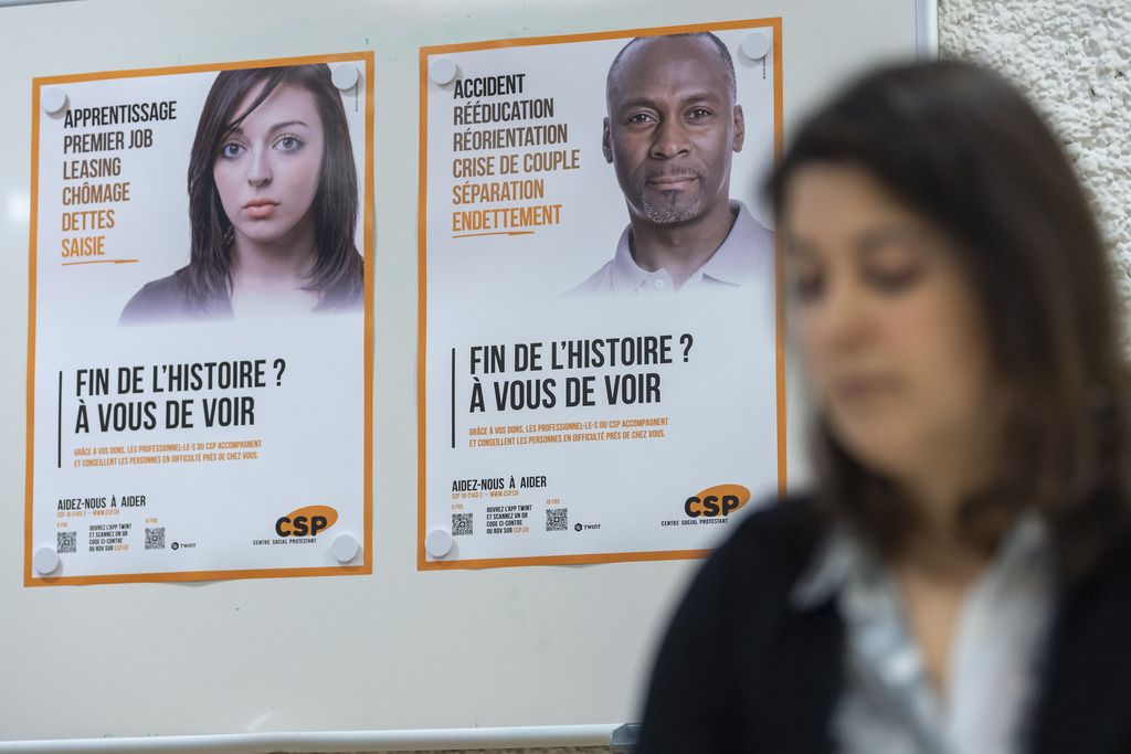 Les affiches de la campagne du CSP.