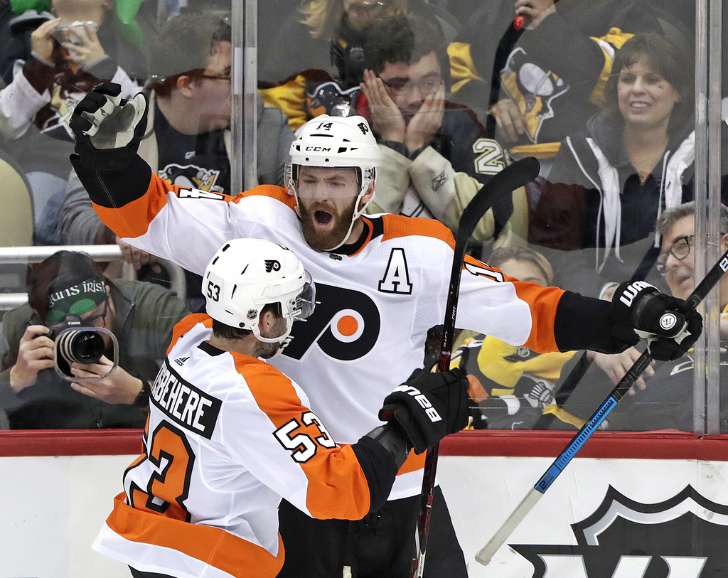 Sean Couturier et ses coéquipiers devraient assurer le spectacle, dans la nouvelle patinoire lausannoise.