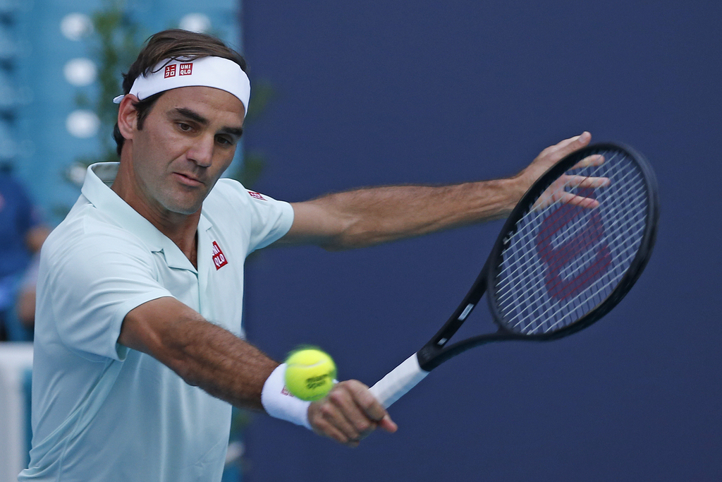 Federer affrontera Medvedev en 8e de finale ce mercredi lors du Miami Open. 