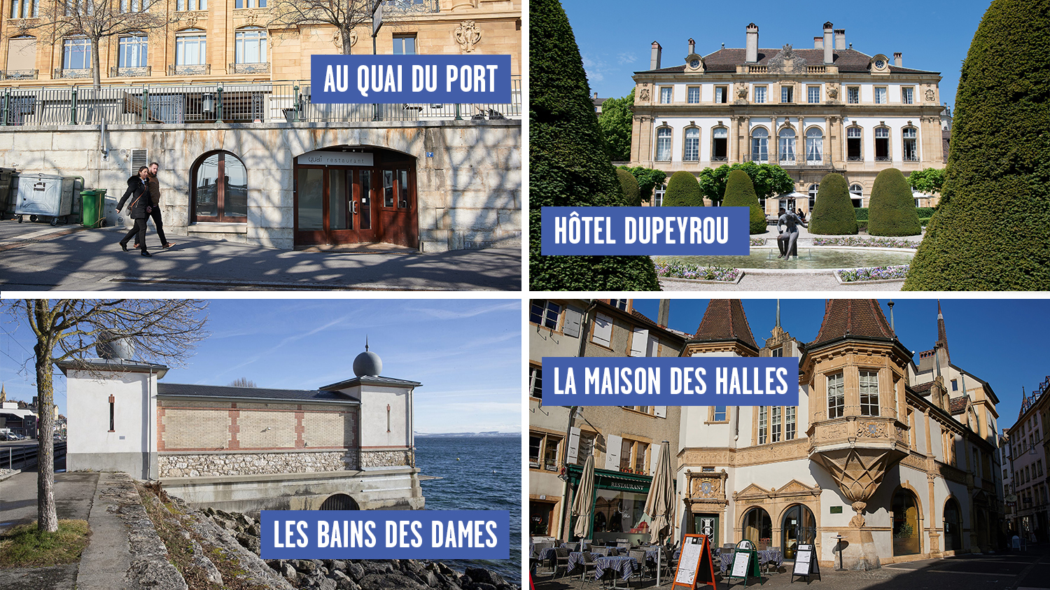 Des restaurateurs locataires de la Ville de Neuchâtel évoquent leurs relations avec leur bailleur.