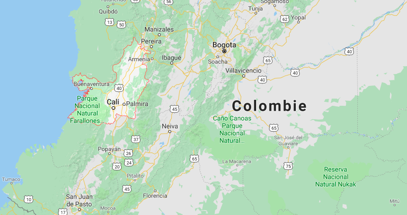 L'explosion a eu lieu dans une réserve indigène, dans le département du Valle del Cauca, au sud-ouest de la Colombie. 