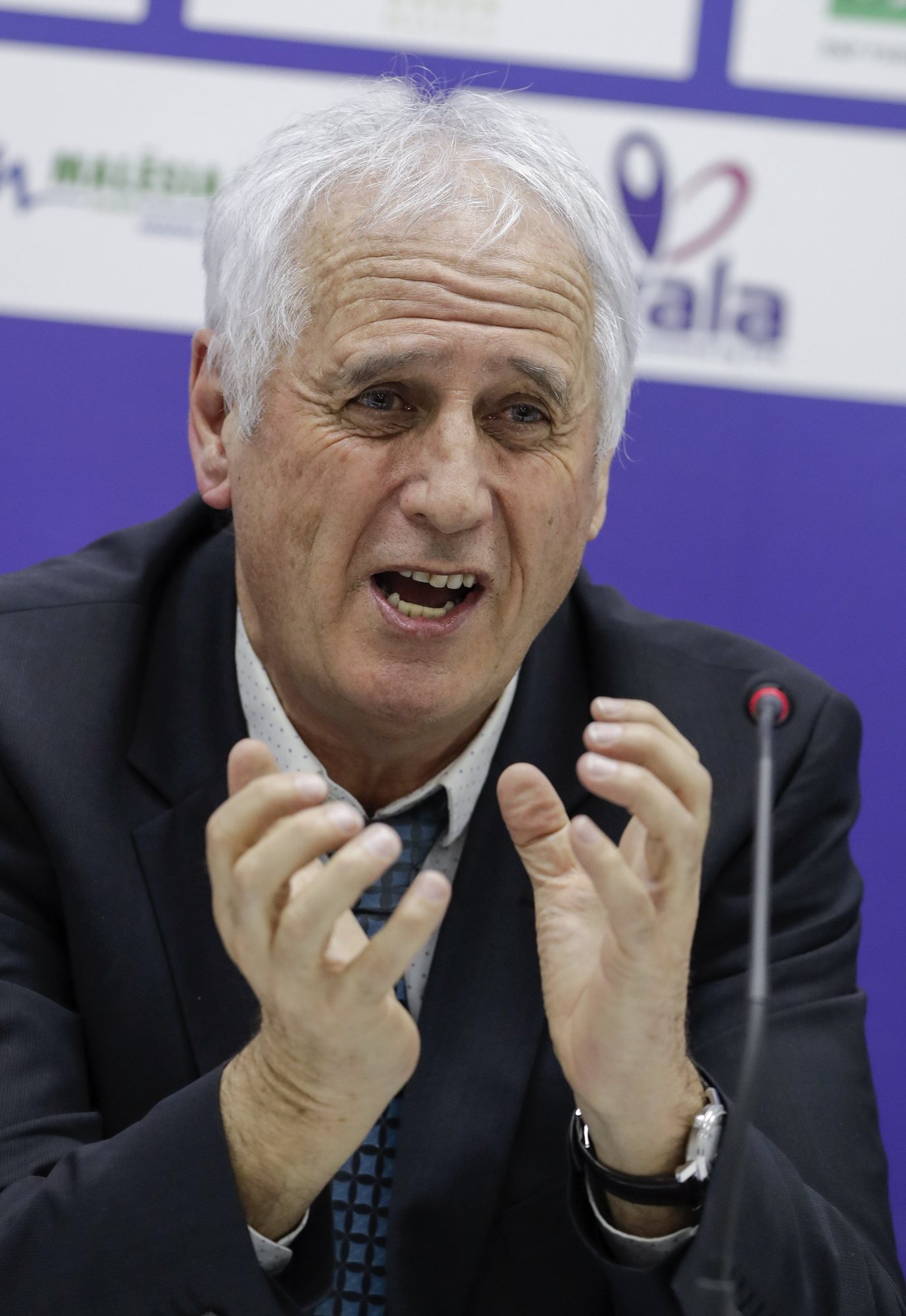 Bernard Challandes, entraîneur de l'équipe nationale du Kosovo.