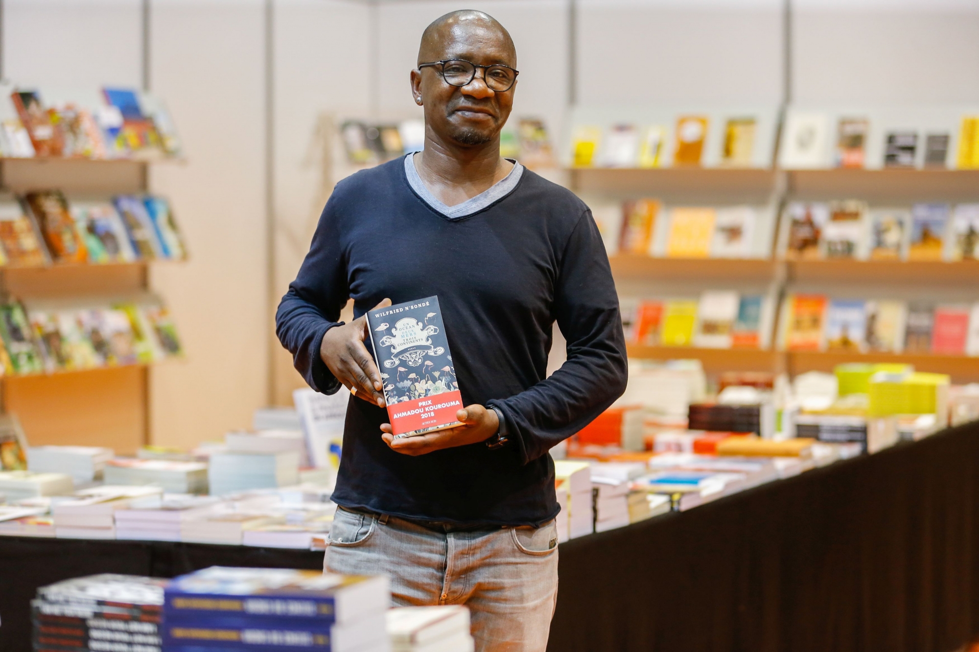 Wilfried N’Sondé avait reçu le prix Ahmadou-Kourouma lors du dernier Salon du livre et de la presse de Genève.