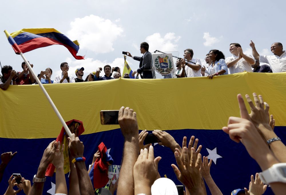 Juan Guaidó, le président autoproclamé du Venezuela.