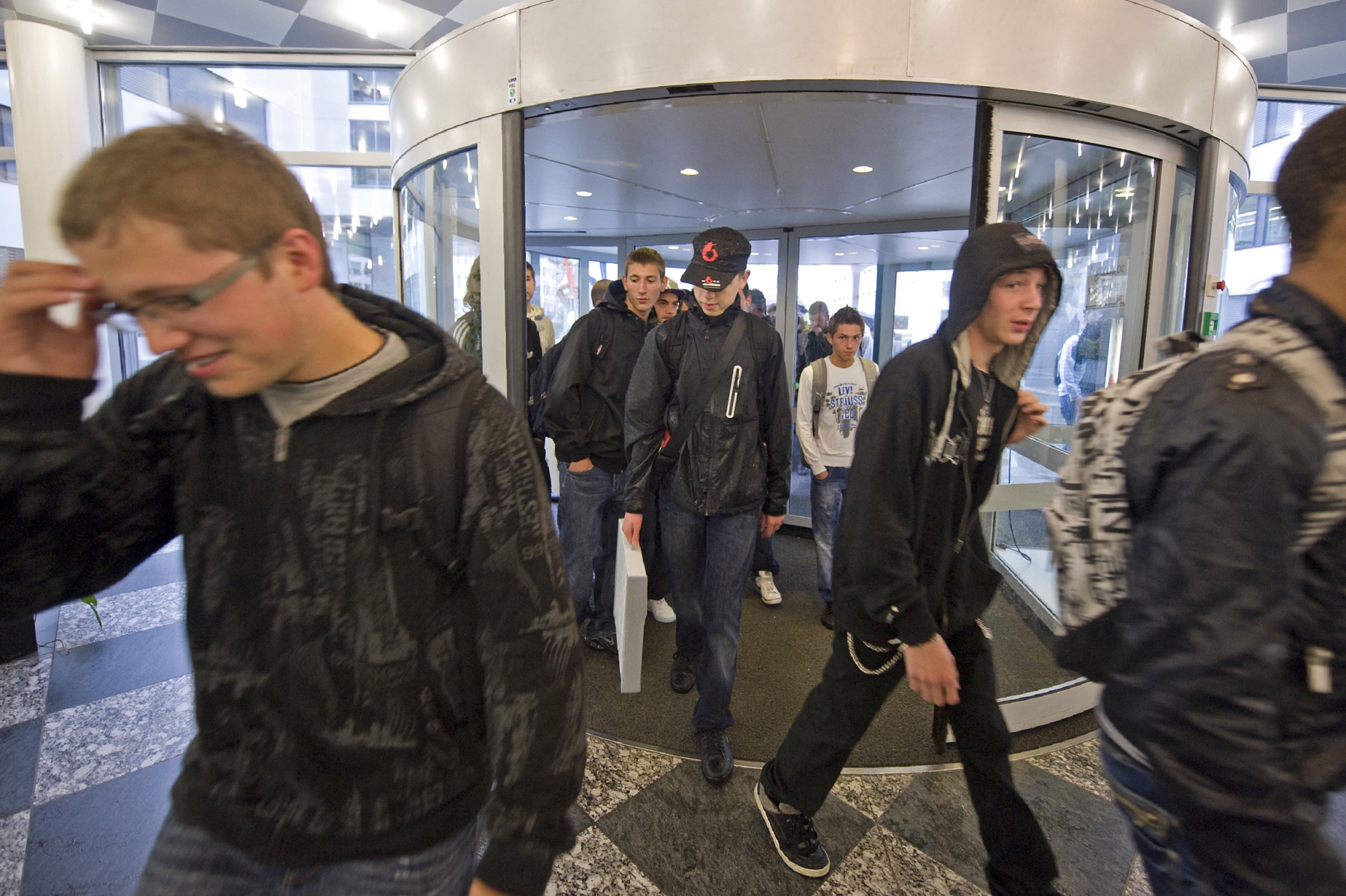 Rentrée scolaire à l'école technique du Cifom, au Locle.