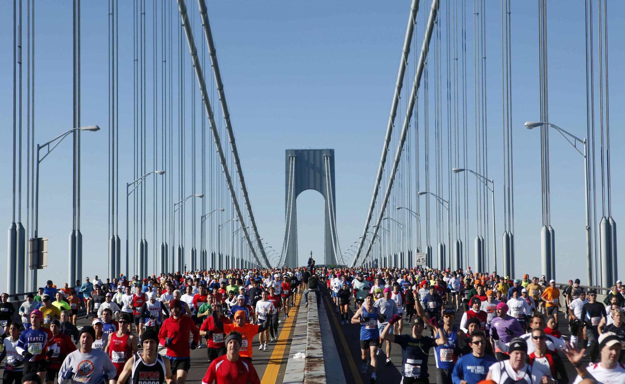 Quelque 50'000 coureurs sont attendus au marathon de New York le 3 novembre 2019.