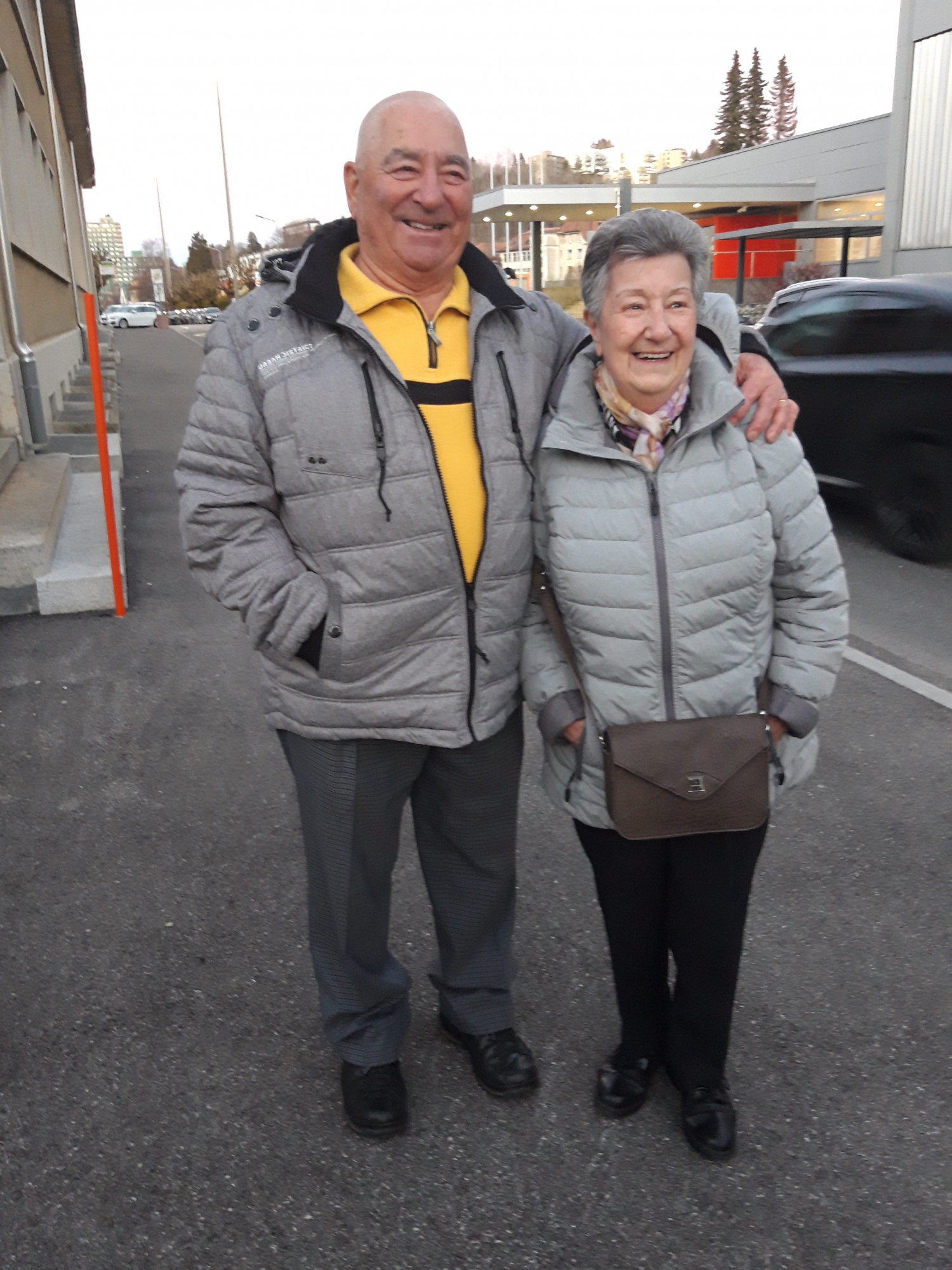 Henri et Monique Marchon, soixante ans de bonheur partagé.