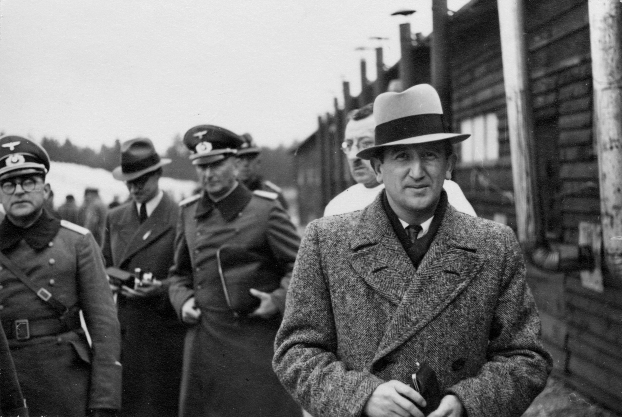 Novembre 1939: visite aux prisonniers de guerre alliés en Allemagne.