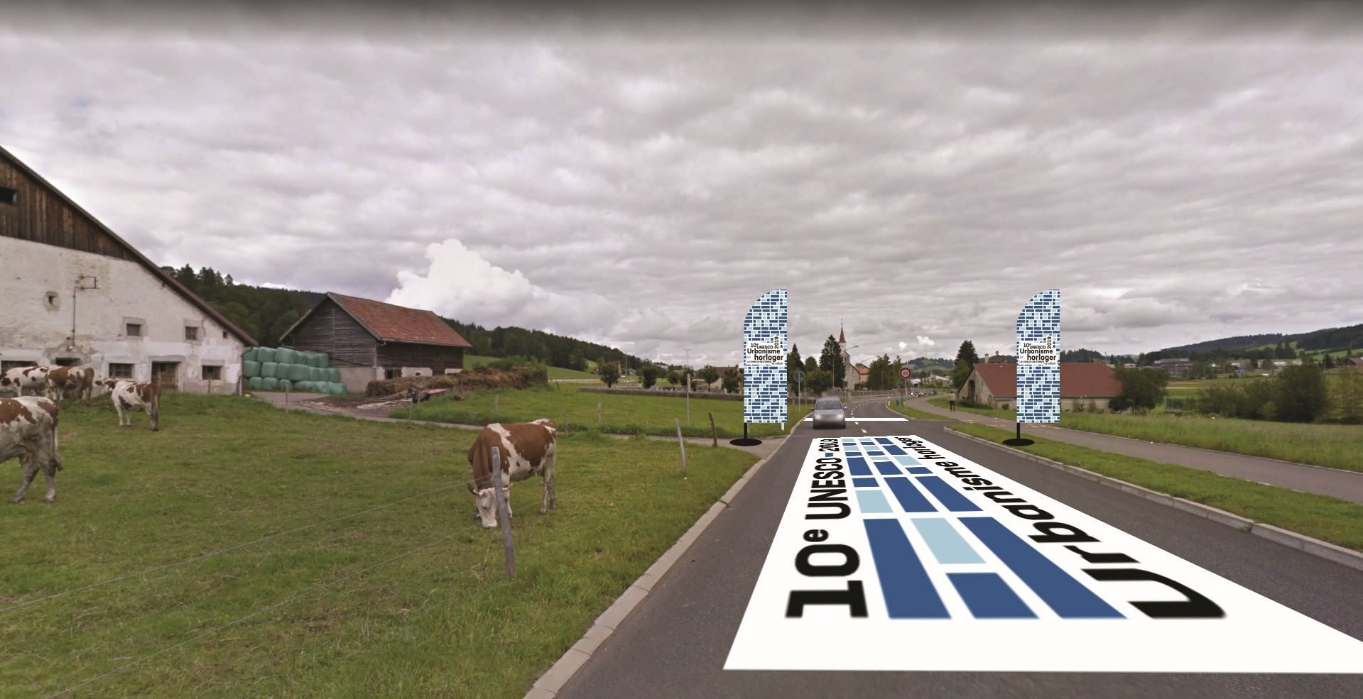Voici à quoi ressemblera le lieu du sprint spécial au Crêt-du-Locle.
