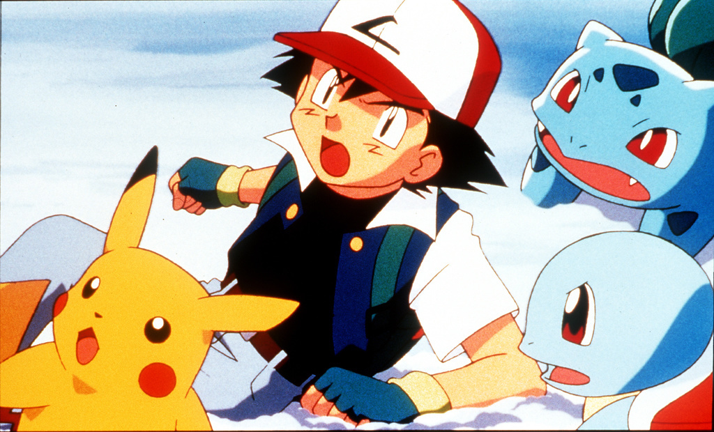 En plus des images provenant des jeux vidéo Pokémon, les chercheurs ont aussi utilisé des personnages du dessin animé durant l'expérience. (Illustration)